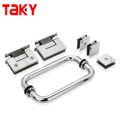Long Life Stainless Steel Hinges for Glass to Glass Door Shower Screen Customization