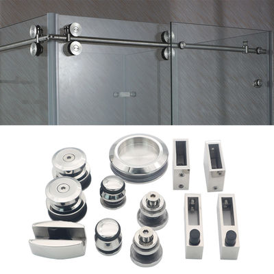 Sliding Accessories Shower Hardware Fitting for Framelsss Glass Doorswer Door Kit