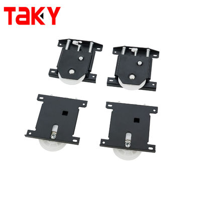 Long Life Aluminium Sliding Door Rail and Wheels for Modern Wardrobe Hardware Fitting
