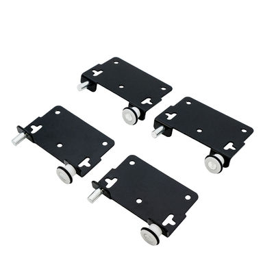 Long Life Aluminium Sliding Door Rail and Wheels for Modern Wardrobe Hardware Fitting