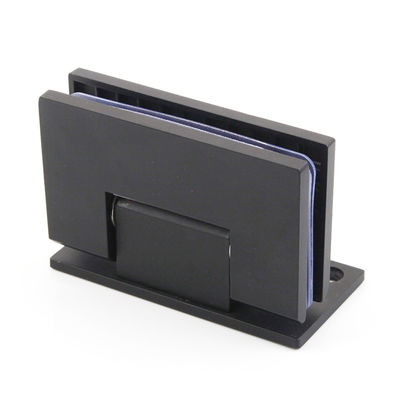 Modern Design Matt Black Stainless Steel 90 Degree Wall Mounted Shower Glass Door Hinge