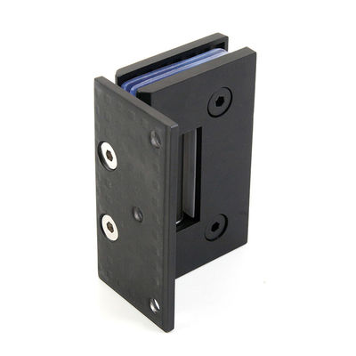 Modern Design Matt Black Stainless Steel 90 Degree Wall Mounted Shower Glass Door Hinge