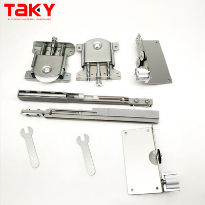8.5cm*11cm Sliver Soft Close Sliding Wardrobe Door Rollers for Easy Installation