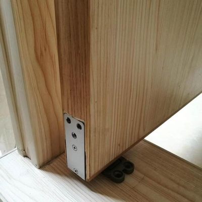 Aluminum Hotel Door Concealed Hydraulic Door Closer Hinge Hidden Floor Spring TK-H013M