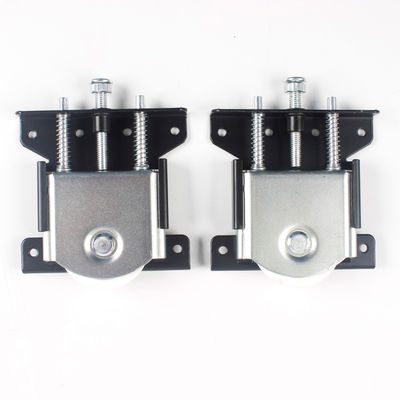 8.5cm*11cm Black Sliver South America Steel Heavy Duty Groove Sliding Door Roller Wheel