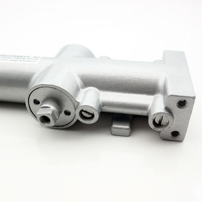 Silver Hydraulic Sliding Door Closer for Modern Fire Door in Modern Design Style