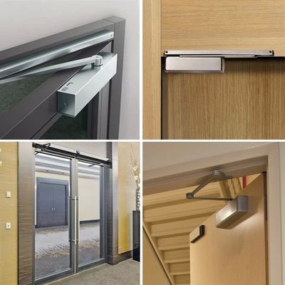 Adjustable Automatic Closer for Modern Glass Doors Overhead Concealed Efficiency