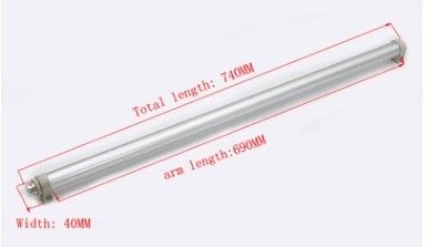 Modern Design Hydraulic Self Closing Automatic Door Closer with Silver Printing Finish
