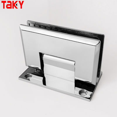 Long Life 90 Degree Frameless Brass Pivot Glass Screen Door Shower Hinges for Shower Cabins