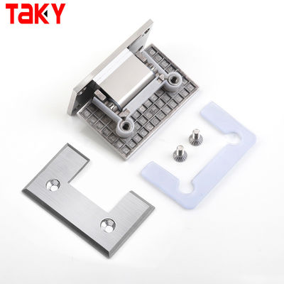 Long Life 90 Degree Frameless Brass Pivot Glass Screen Door Shower Hinges for Shower Cabins