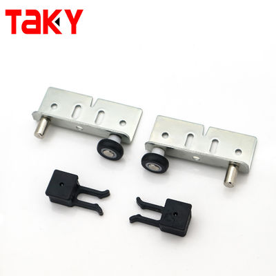 Soft Lose Plastic Roller Fittings for Modern Design Wardrobe Sliding Door in Hotel