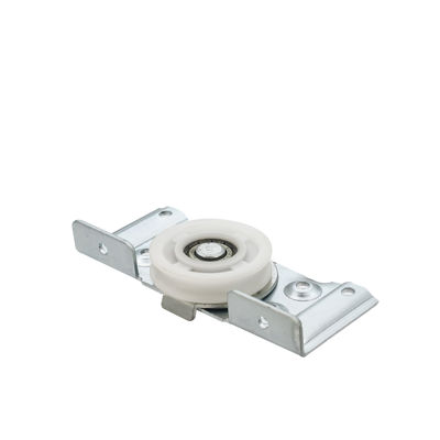 Iron and Nylon Folding Door Roller Wheel Fittings for Sliding Wardrobe Doors 8.5cm*11cm