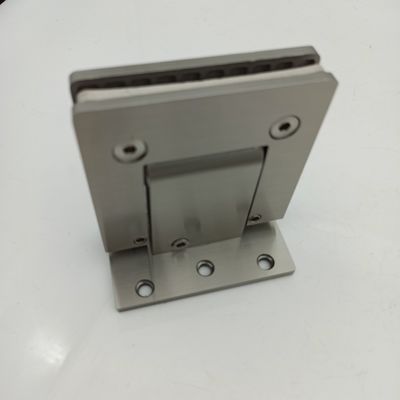 Soft Closing Stainless Steel 304 Hydraulic Glass Door Clamp Shower Hinge for 90 Degree
