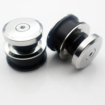 Frameless Square Style Sliding Door Fitting Kit for Hardware Shower Glass Accessories