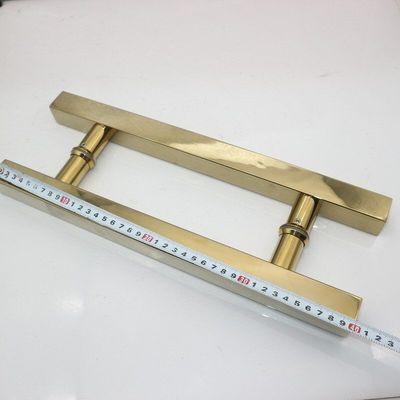 Add a Touch of Gold to Your Bathroom with Stainless Steel Shower Glass Door Handles