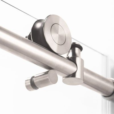 Frameless Square Style Sliding Door Fitting Kit for Hardware Shower Glass Accessories