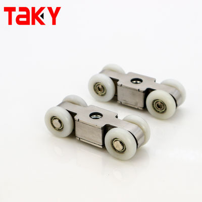 Double Soft Closing 8 Wheel Sliding Door Pulley for Silent and Smooth Wardrobe Sliding