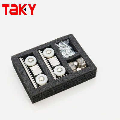 Double Soft Closing 8 Wheel Sliding Door Pulley for Silent and Smooth Wardrobe Sliding