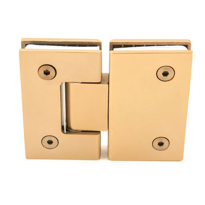 Modern Design Rose Gold Shower Hinge for Bifold Glass Shower Door Cerniere Box Doccia