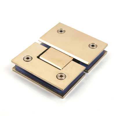 Modern Design Rose Gold Shower Hinge for Bifold Glass Shower Door Cerniere Box Doccia