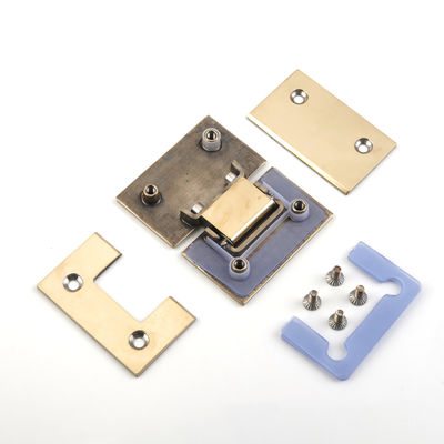 Modern Design Rose Gold Shower Hinge for Bifold Glass Shower Door Cerniere Box Doccia