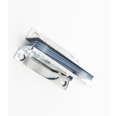 Chrome Finish Glass Hinges and Clamps for Heavy Duty Frameless Bathroom Partitions