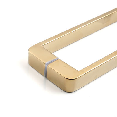 SS 304 Glass Door Pull Handle for Wooden Doors ISO9001 Certified and Workshop Produced
