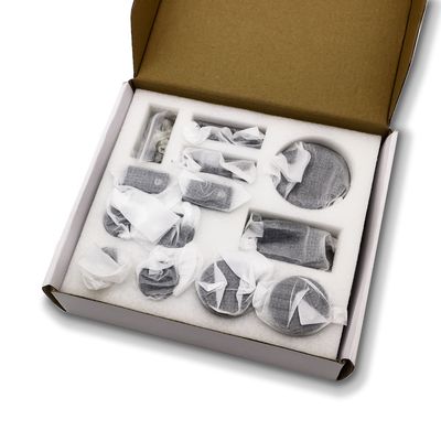 Mirror Finish Sliding Glass Door Hardware Kit for Shower Barn Door Puerta de Ducha