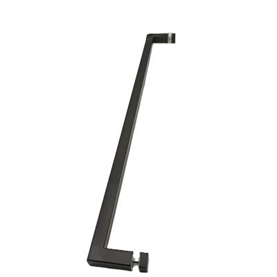 Good Design Stainless Steel304 Door Pull Handle for Bathroom Glass Doors in Matt Black