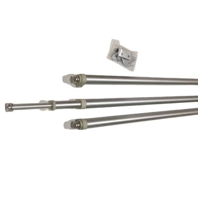 Soft-closing Wooden Door Closer with Silver Printing Finish and Hydraulic System
