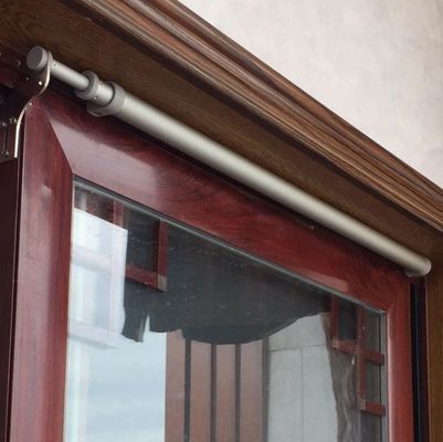 Soft-closing Wooden Door Closer with Silver Printing Finish and Hydraulic System