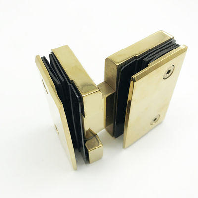 Acrylic Tray 180 Degree Gold Shower Hinge for Double Side Glass to Glass Benefit