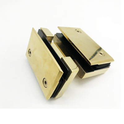 Acrylic Tray 180 Degree Gold Shower Hinge for Double Side Glass to Glass Benefit