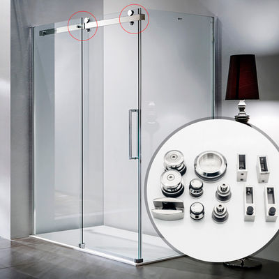 Upgrade Your Bathroom Decor with Our Glass Frameless Sliding Shower Door Hardware Kit