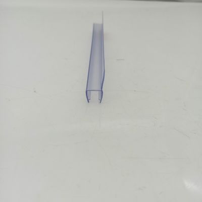 6-12mm Glass Compatible 180 Degree PVC Rubber H Channel Bottom Glass Shower Seal Door Strip