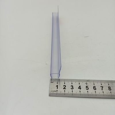 6-12mm Glass Compatible 180 Degree PVC Rubber H Channel Bottom Glass Shower Seal Door Strip