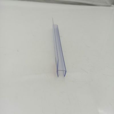6-12mm Glass Compatible 180 Degree PVC Rubber H Channel Bottom Glass Shower Seal Door Strip