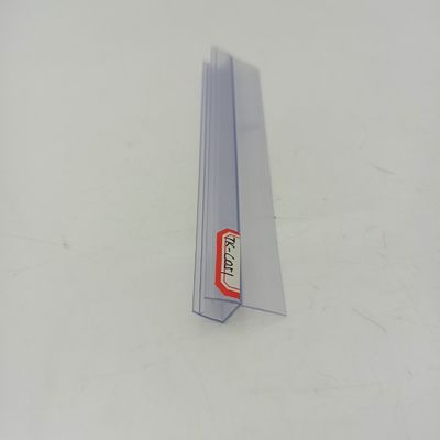 6-12mm Glass Compatible 180 Degree PVC Rubber H Channel Bottom Glass Shower Seal Door Strip