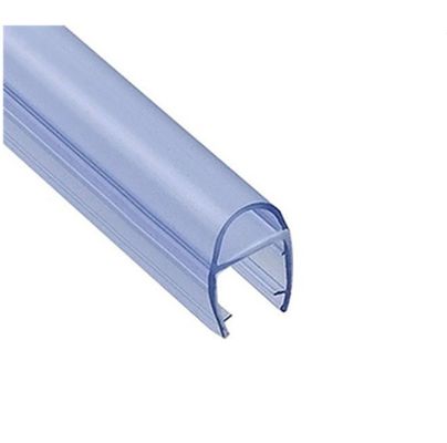 94 Inch Clear PVC Rubber Seal Plastic Shower Door for Guarantee and Long Lift Function