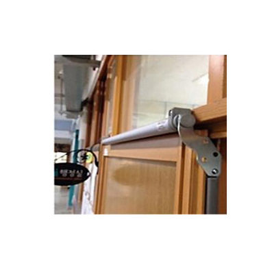 Silver Finish Hydraulic Heavy Duty Sliding Door Closer for Smooth and Silent Closure