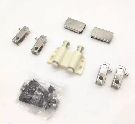 Smooth-Operating Glass Door Pivot Hinge Sets with Magnetic Catch Latch PSS/SSS Finish