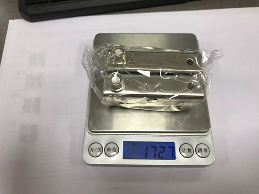 Smooth-Operating Glass Door Pivot Hinge Sets with Magnetic Catch Latch PSS/SSS Finish