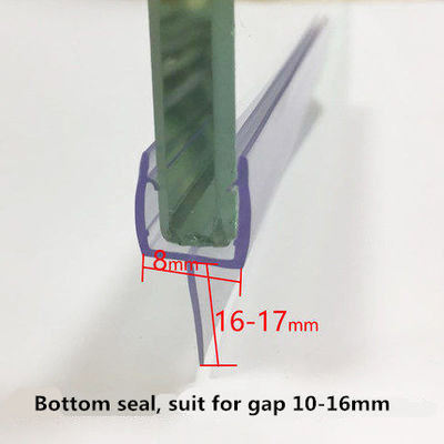 Modern Design Style Hotel Frameless Shower Door Bottom Seal for Water Barrier Creation