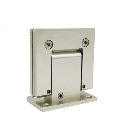 90 Degree Hydraulic Shower Hinge for Normal Bathroom Glass Door in Sliver Aluminium