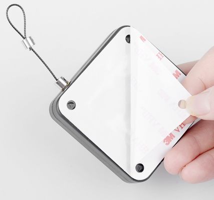 800G 1000G Black White ABS Multi-Function Punch-Free Door Closer with 44*44*1.6cm Size