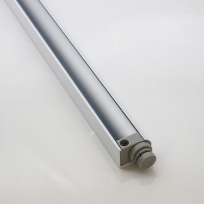 30-80kg Silver Printing Frameless Glass Sliding Door Automatic Closer Pneumatic Slide Back