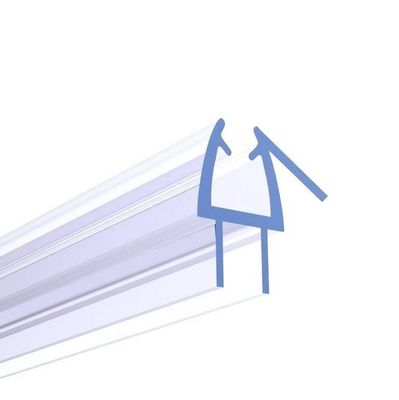 Modern Design 8-12mm Clear PVC Water Seals Strip for Shower Screen Long Lift Function