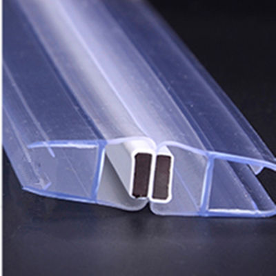 Modern Design 8-12mm Clear PVC Water Seals Strip for Shower Screen Long Lift Function
