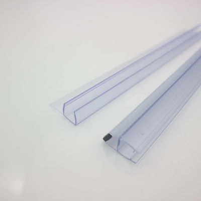 Modern Design 8-12mm Clear PVC Water Seals Strip for Shower Screen Long Lift Function
