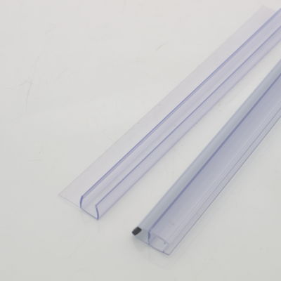 Modern Design 8-12mm Clear PVC Water Seals Strip for Shower Screen Long Lift Function